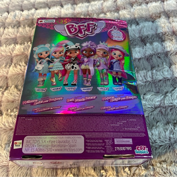 Cry Babies BFF Katie Fashion Doll with 9+ Surprises Including Outfit - Picture 2 of 5